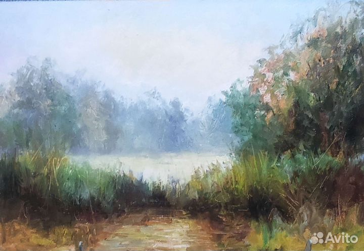 Картина маслом пейзаж