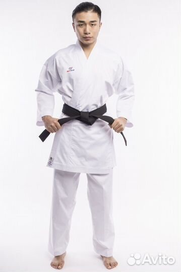 Кимоно для карате BestSport Kokyu WKF, 6 oz, б/по