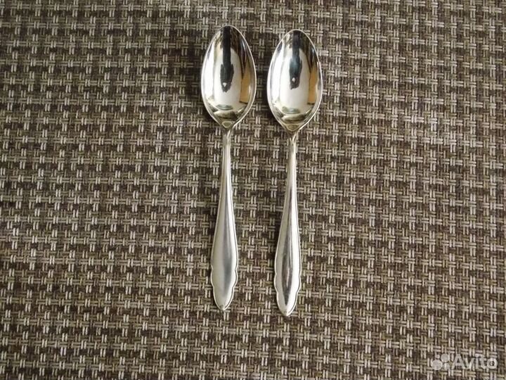 2 столовые ложки серебро Германия
