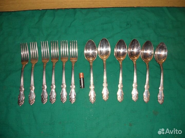 Столовые приборы и посуда мельхиор ложки вилки
