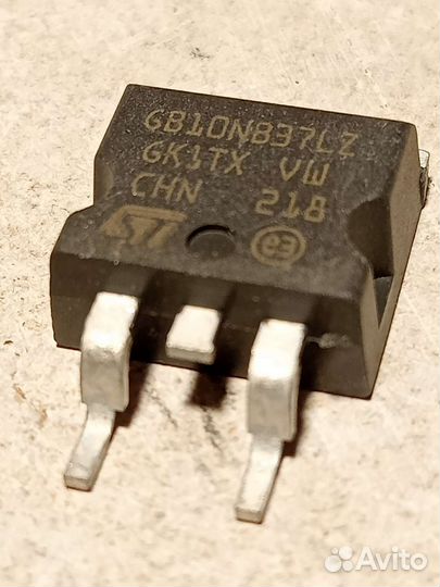 Транзистор для эбу Лада gb10nb37lz