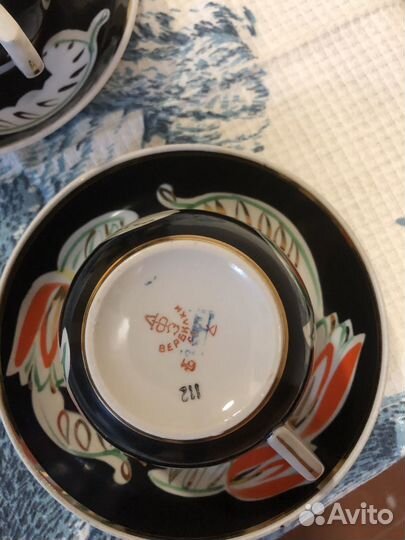 Чашка с блюдцем