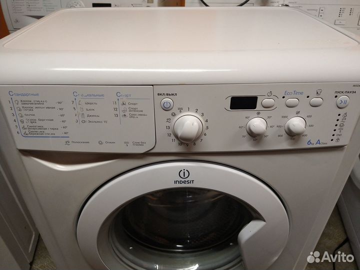 Стиральная машина indesit с дисплеем