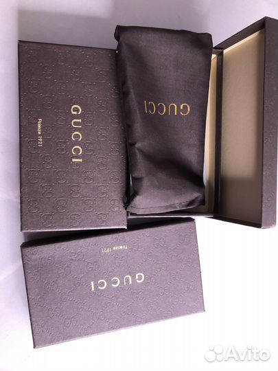Коробка Gucci оригинал 3 штуки