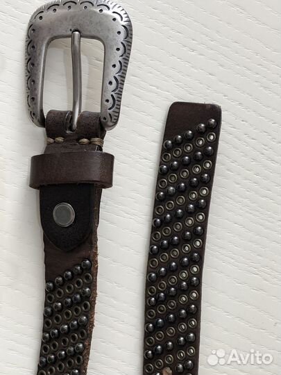 Новый ремень женский кожаный
