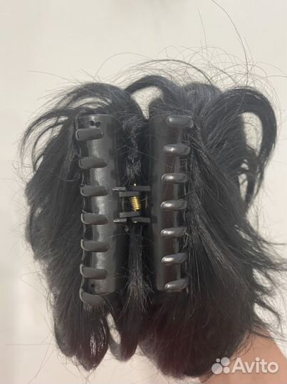 Шиньон на крабе