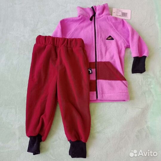 Флисовый комплект новый, 80 размер