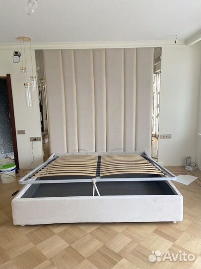 Мягкие панели для стен, кровать на заказ