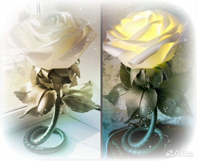 Ростовые цветы,светильники