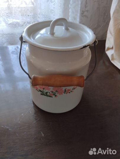 Бидон эмалированный СССР