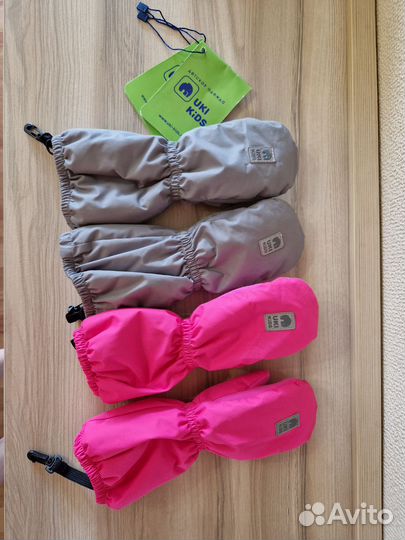 Варежки краги зимние uki kids 2