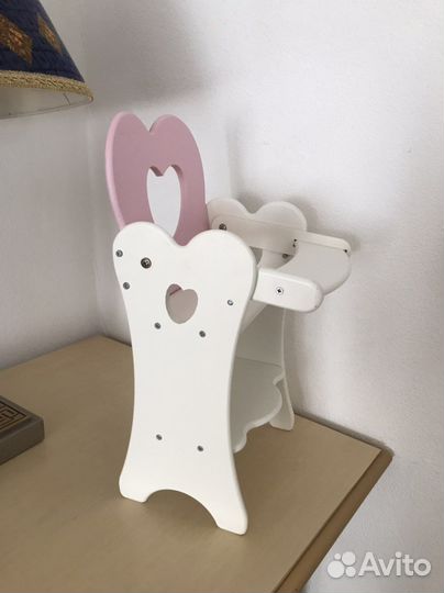 Стульчик кукольный и Каталка Imaginarium