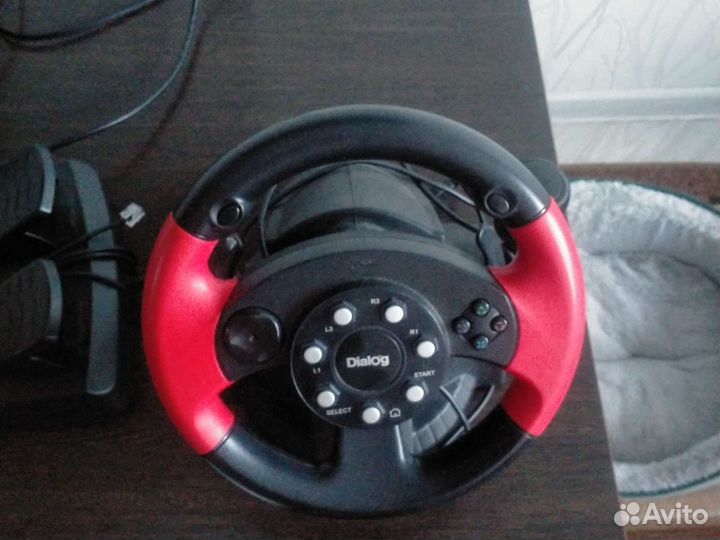 Игровой руль диалог