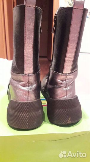 Ботинки-сапоги д/девочки