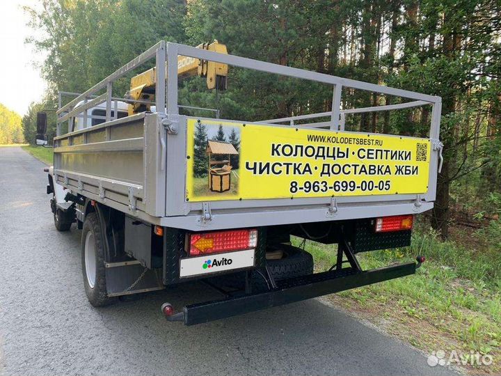 ГАЗ 3309 с КМУ, 2004