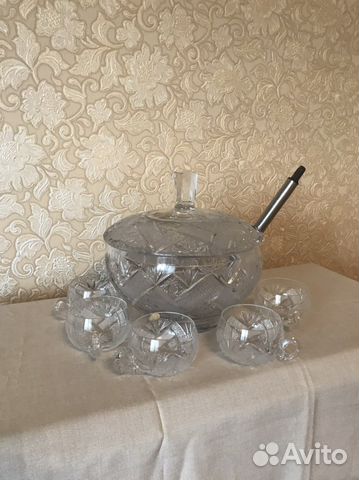 Компотница хоустальная