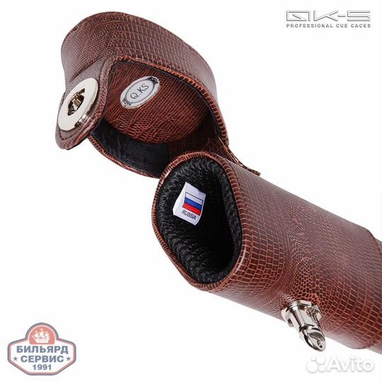 Тубус QK-S Musketeer 1x1 (коричневыи аллигатор)