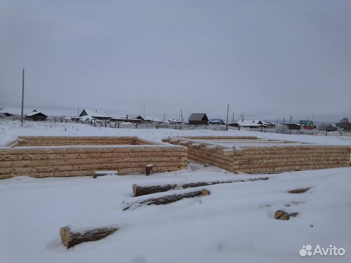 Сруб бани 3*4