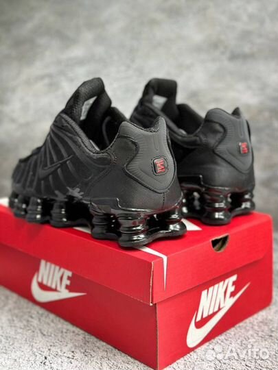 Кроссовки Nike Shox TL черные