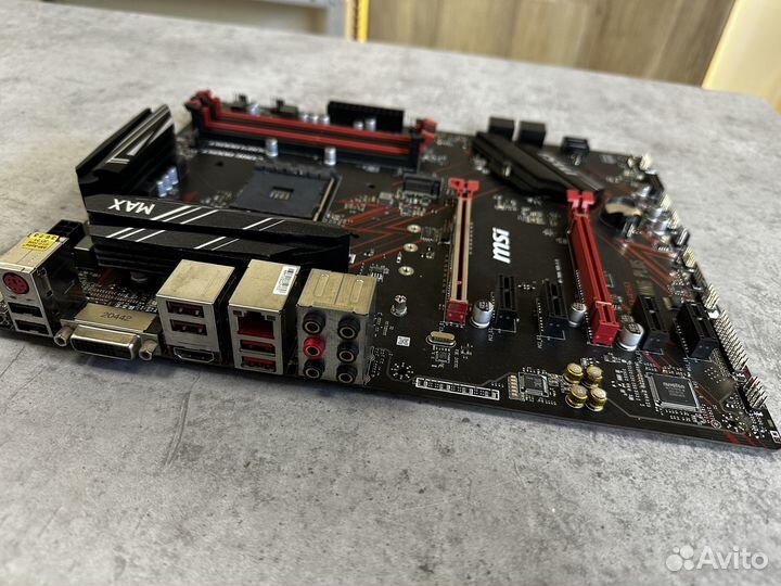 Материнская плата MSI B450 gaming plus MAX AM4