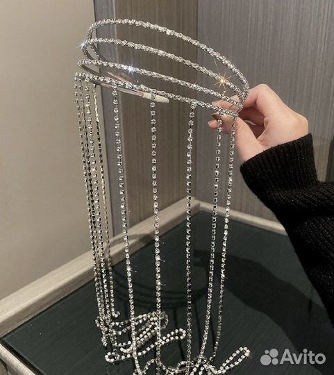 Ободок с камнями