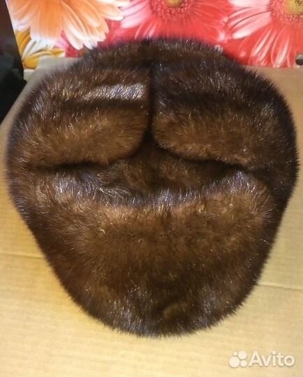 Мужская норковая шапка-формовка