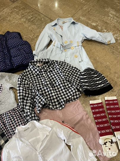 Детские вещи пакетом для девочек 86-92