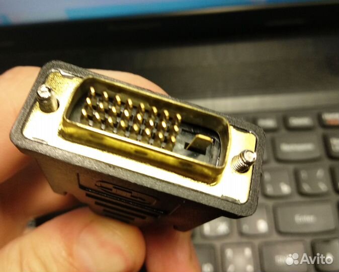DVI-D VGA переходник для старых мониторов