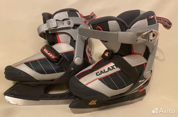 Коньки раздвижные Galaxy 28-31