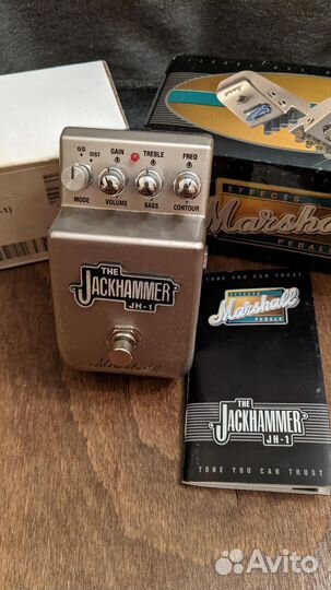 Педаль эффектов Marshall JH-1 Jackhamer Distortion