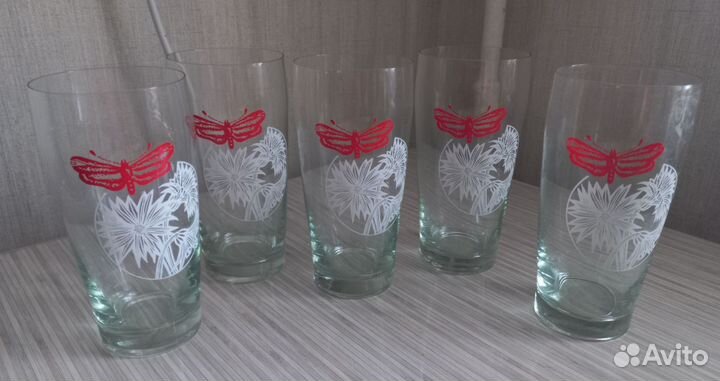 Фужеры, бокалы, рюмки