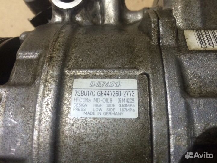 Компрессор кондиционера BMW F10/F11 5.0