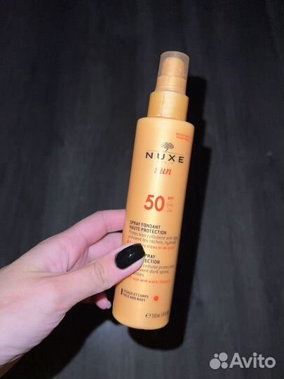 Солнцезащитный крем nuxe