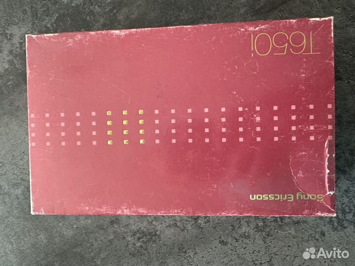 Коробка от Sony Ericsson T650i