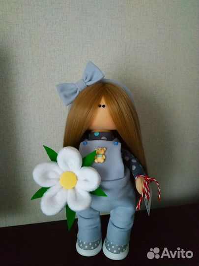 Интерьерная кукла Тильда ручной работы