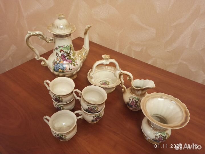 Сервиз кофейный (пастушка)