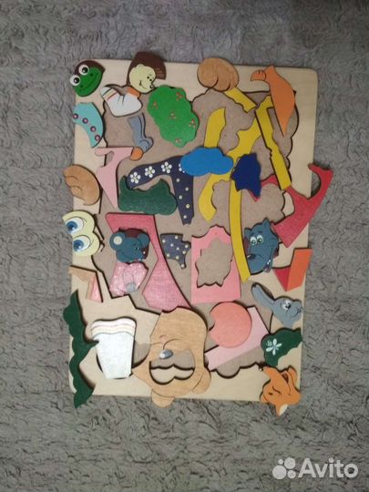 Мозаика новая ссср, деревянный пазл