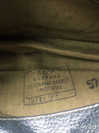 Пилотка гимнастерочная защитного цвета (оригинал)