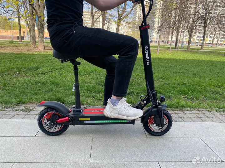 Мощный Электросамокат Kugoo Max Speed