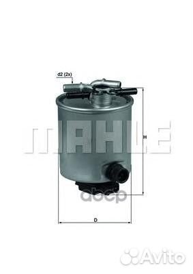 Фильтр топливный nissan Qashqai J10 2.0TD/X-Tra