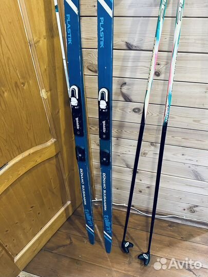 Лыжи и лыжные палки STC Classic