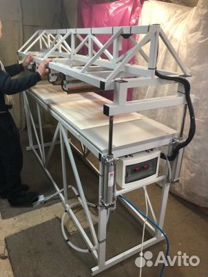 Полуавтомат для изготовления вкладышей из пэ