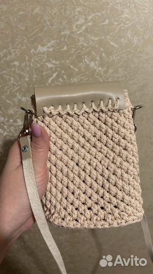 Сумка вязанная