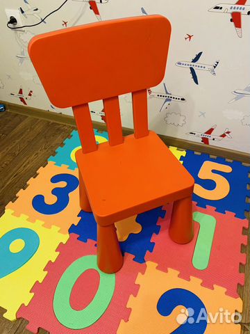 IKEA Mammut Стол и стул детский из икеа объявление продам