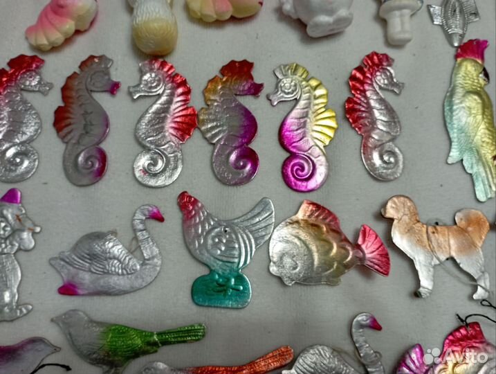 Елочные игрушки СССР