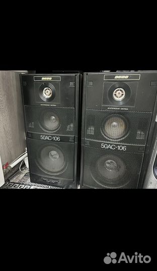 Колонки Вега 50ас 106