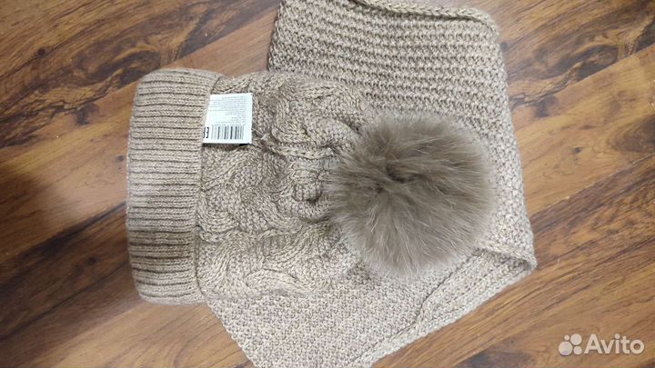 Набор новый шапка шарф