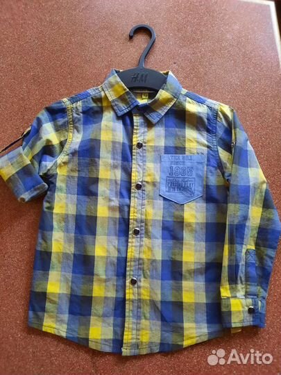 Рубашки для мальчиков