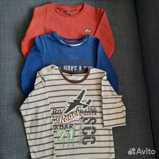 Вещи пакетом для мальчика, размер 110
