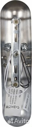 Бра Бриз 6 E27х2 60 Вт цвет хром